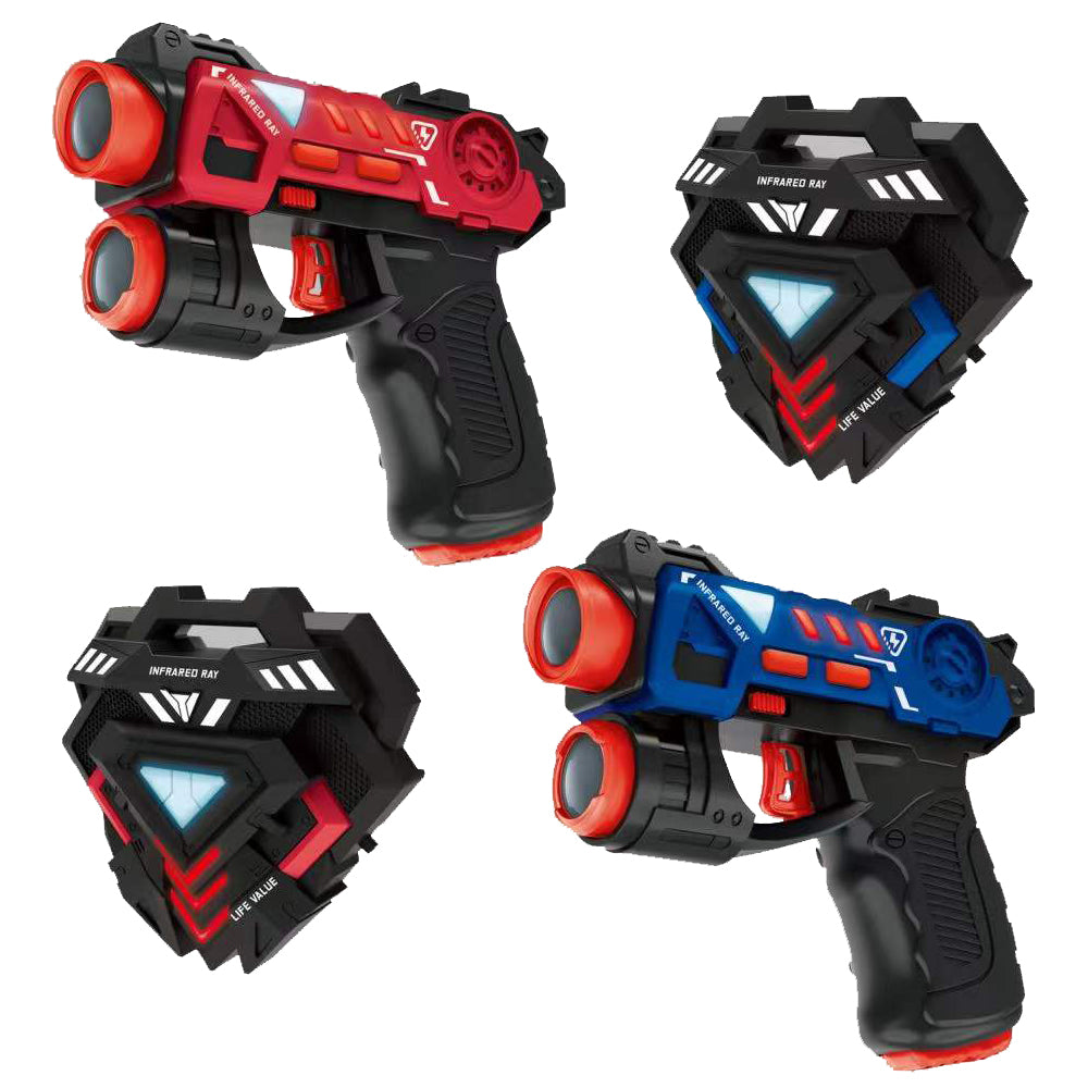 Power Your Fun Laser Launchers Laser Tag for Kids - 2 Player Lazer Tag  Shooting Games with 2 Toy Guns and 2 Flying Toy Targets: Buy Online at Best  Price in UAE 