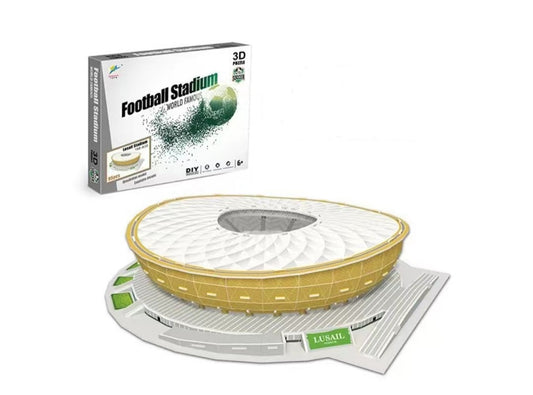 World Football Cup Football Stadium Model 3D Puzzle