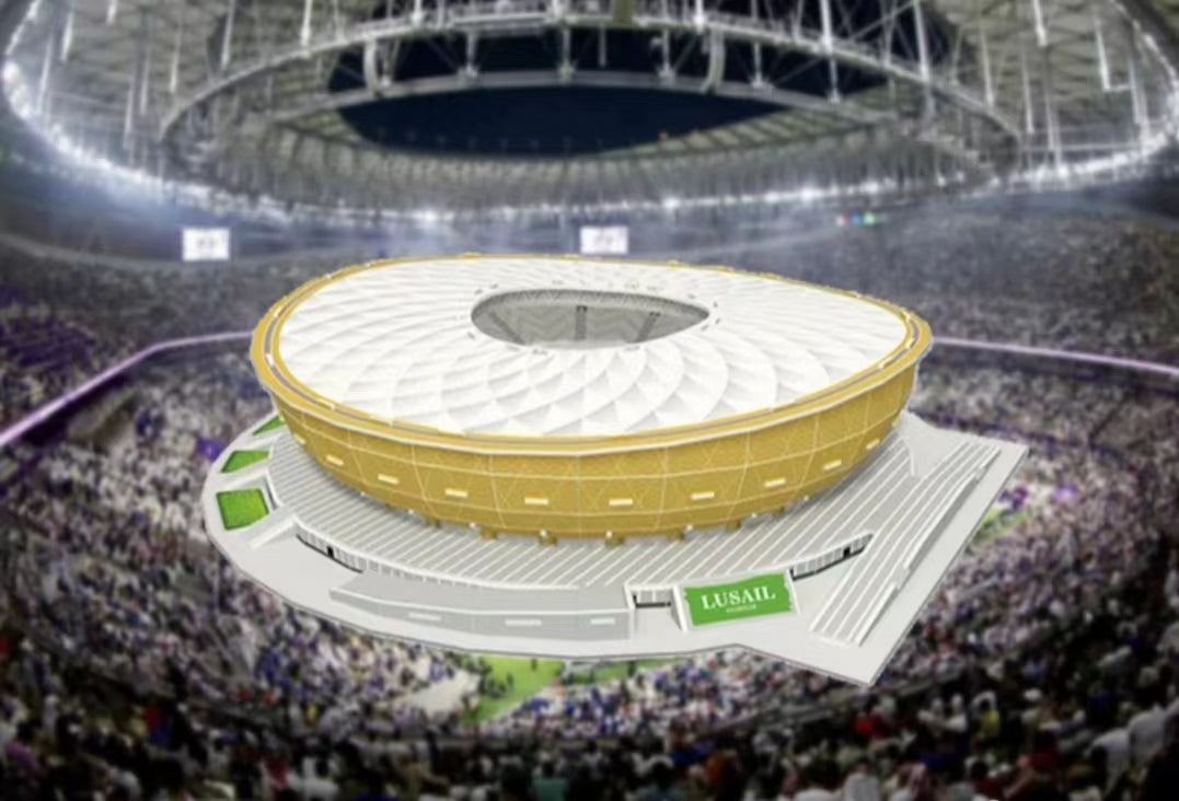 World Football Cup Football Stadium Model 3D Puzzle