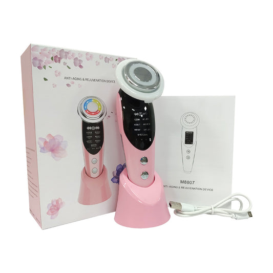 Skin Tightening EMS facial beauty Device -7-in-1 face lifting and anti-aging massager